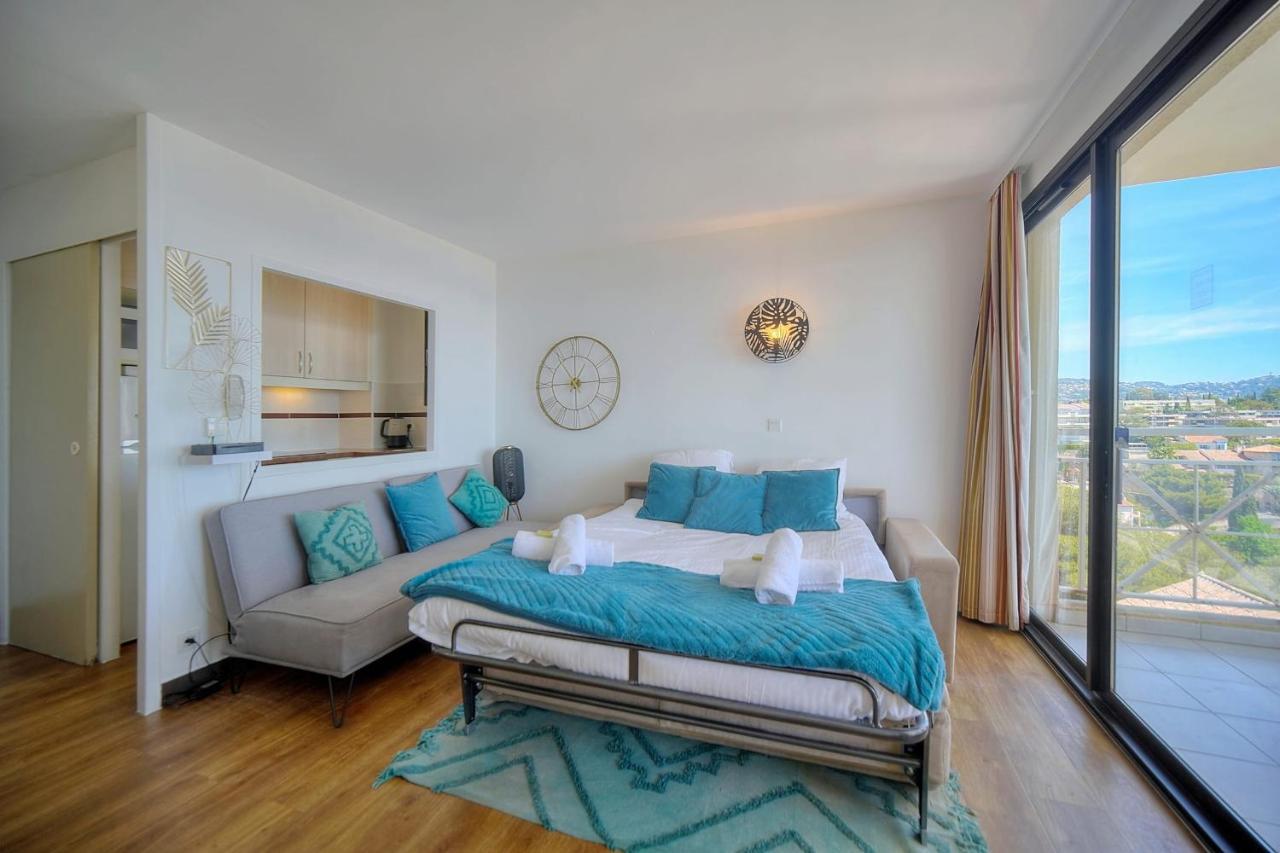 Immogroom - Sea View - Pool - Terrace - Parking - Wifi - Ac Канны Экстерьер фото